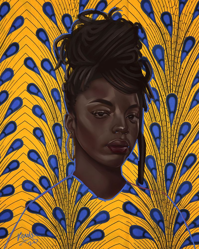 Dreads art print by Adekunle Adeleke for $57.95 CAD