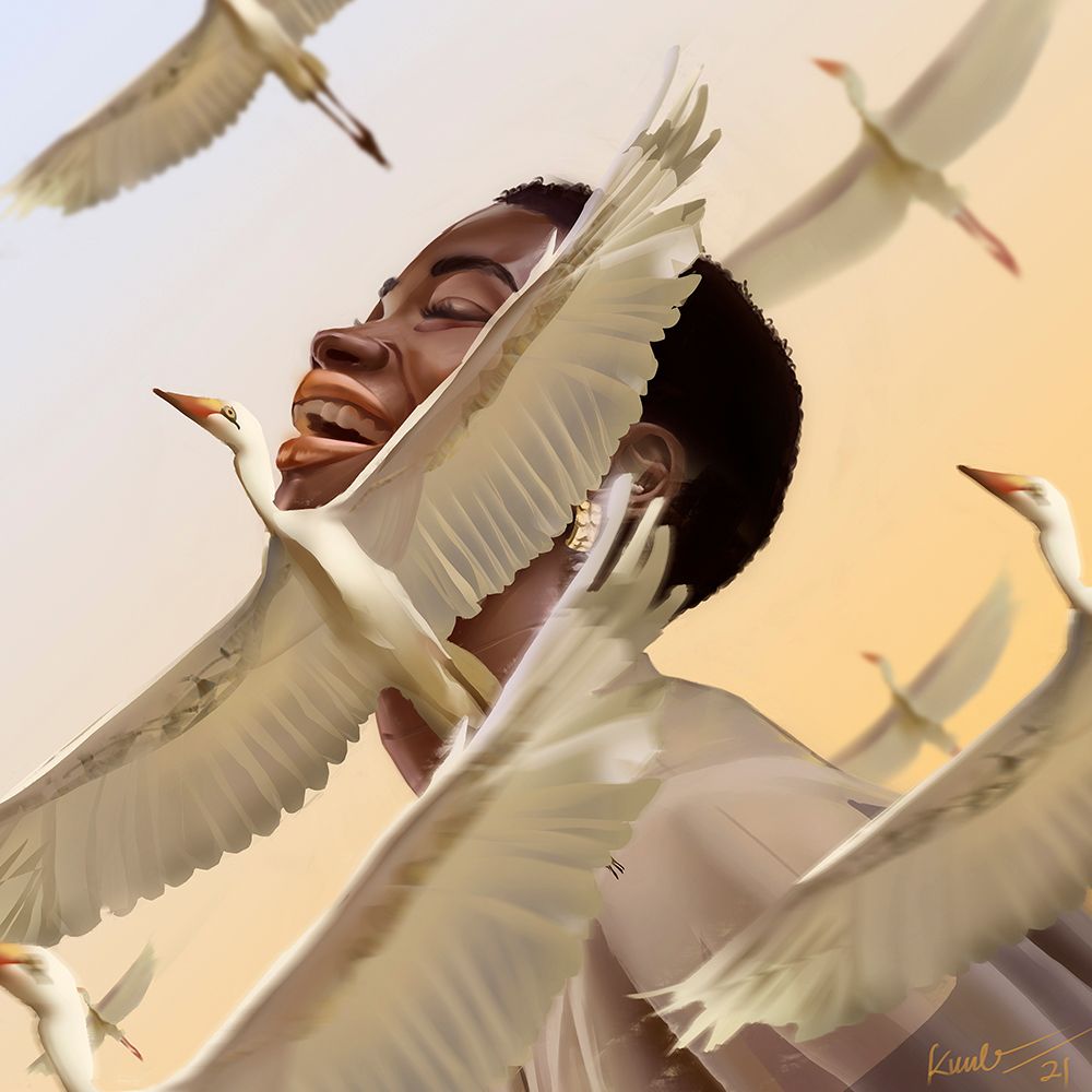 Joy art print by Adekunle Adeleke for $57.95 CAD