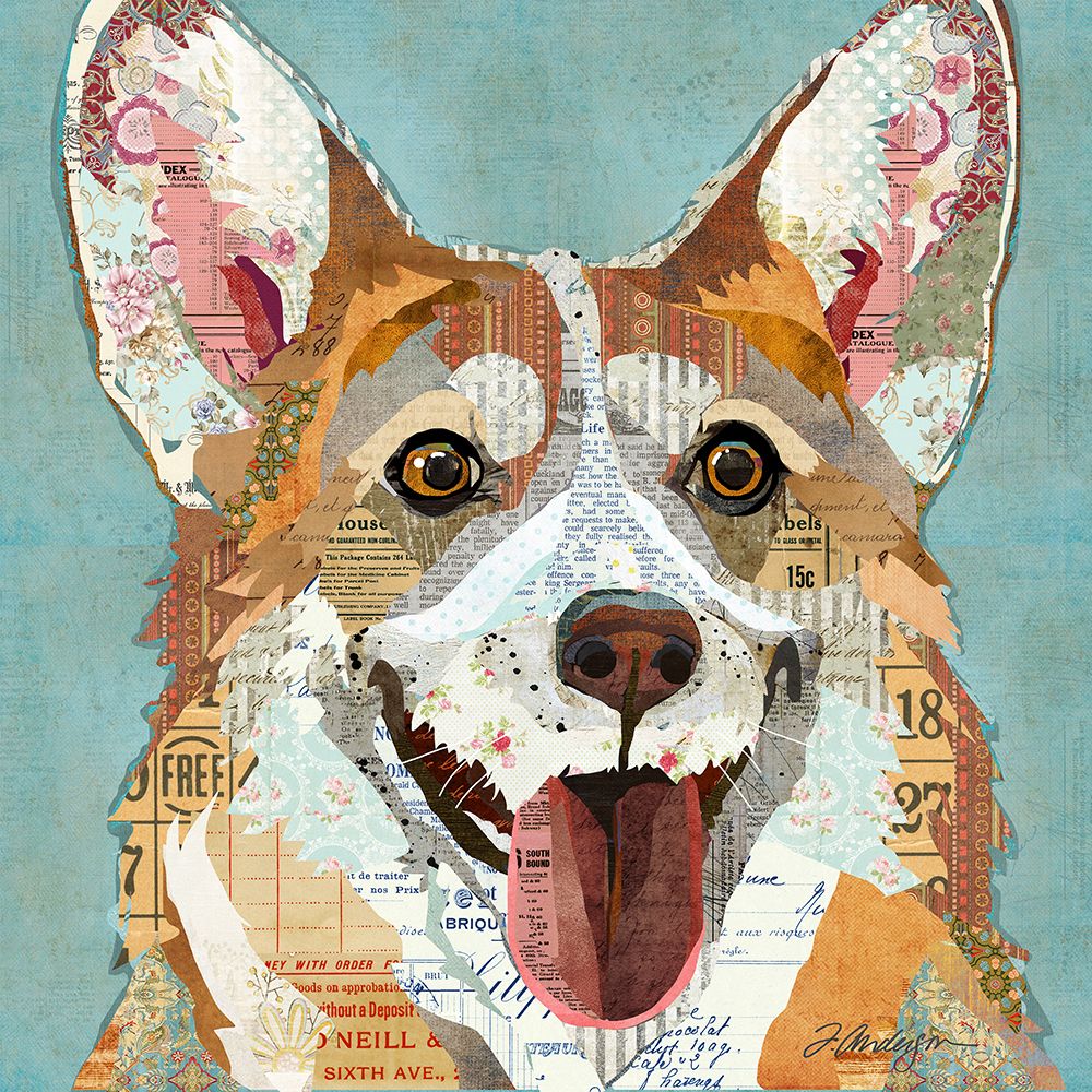Corgi art print by Traci Anderson for $57.95 CAD