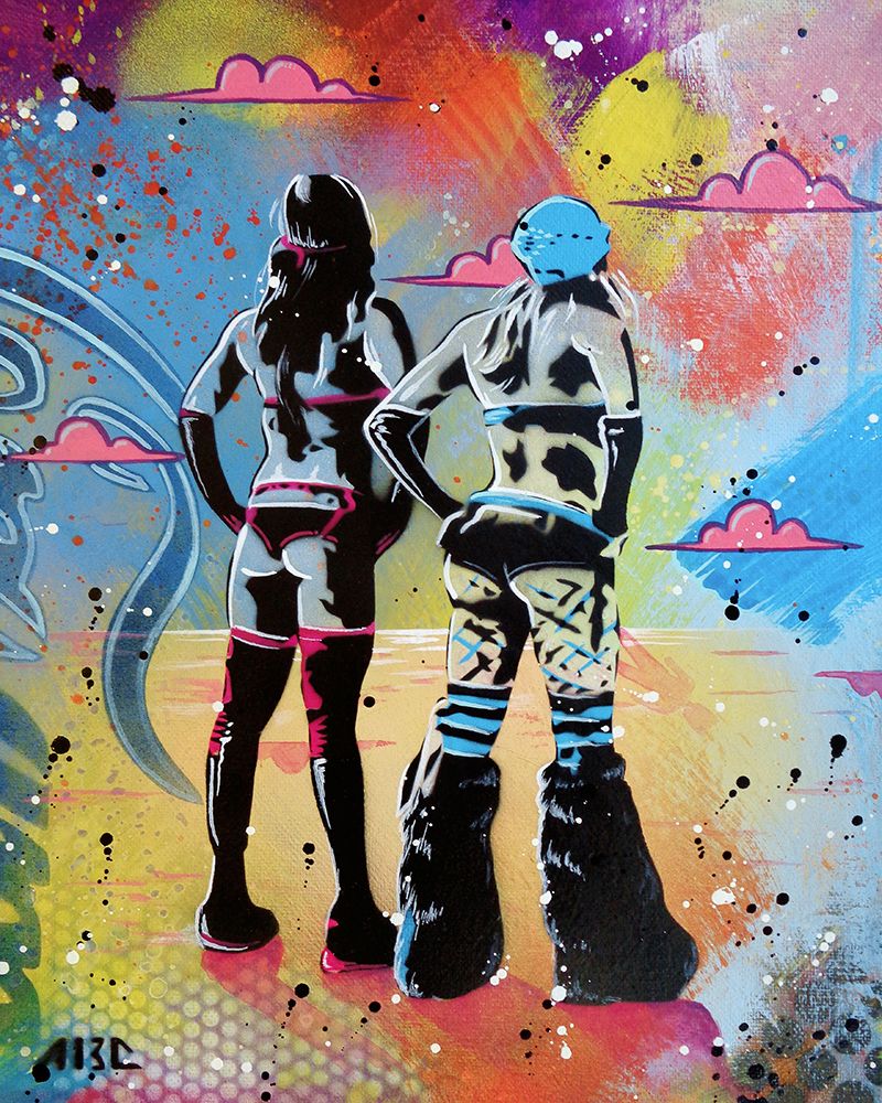 Burner Girls 2 art print by AbcArtAttack for $57.95 CAD