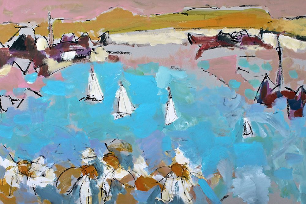 Daisies and Sails art print by Per Anders for $57.95 CAD