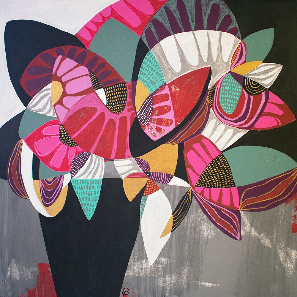 Paper Flowers art print by Gabriela Avila for $57.95 CAD