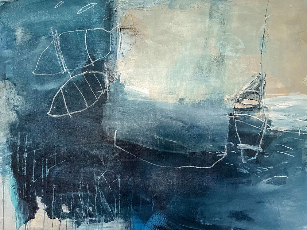 Boat Series - New Light art print by Mila Apperlo for $57.95 CAD