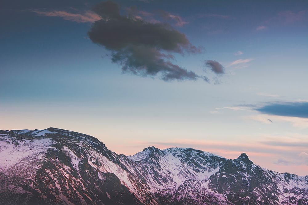 Rocky Mountain Twilight art print by Annie Bailey Art for $57.95 CAD