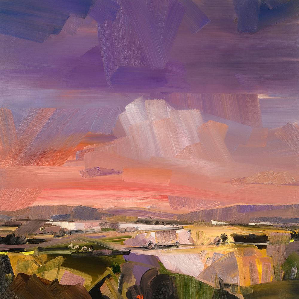 Landscape With White Cloud art print by Simon Andrew for $57.95 CAD