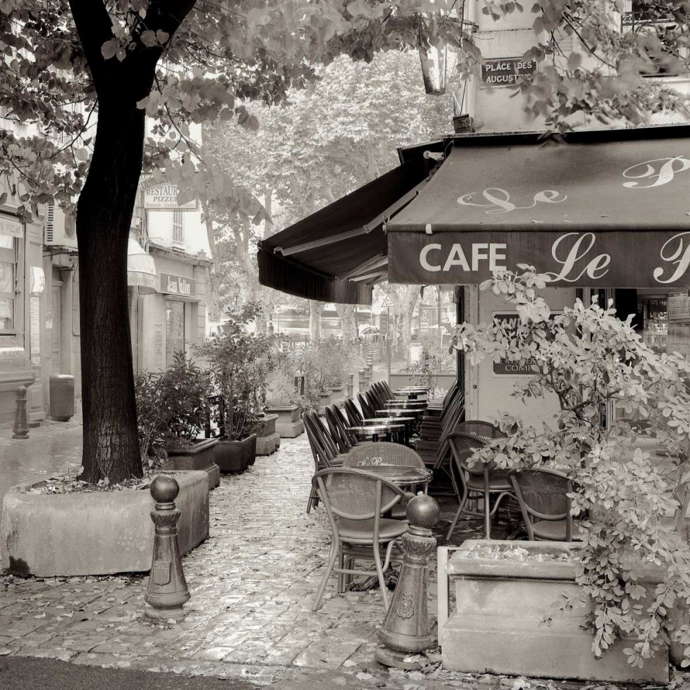 Cafe, Aix-en-Provence art print by Alan Blaustein for $57.95 CAD