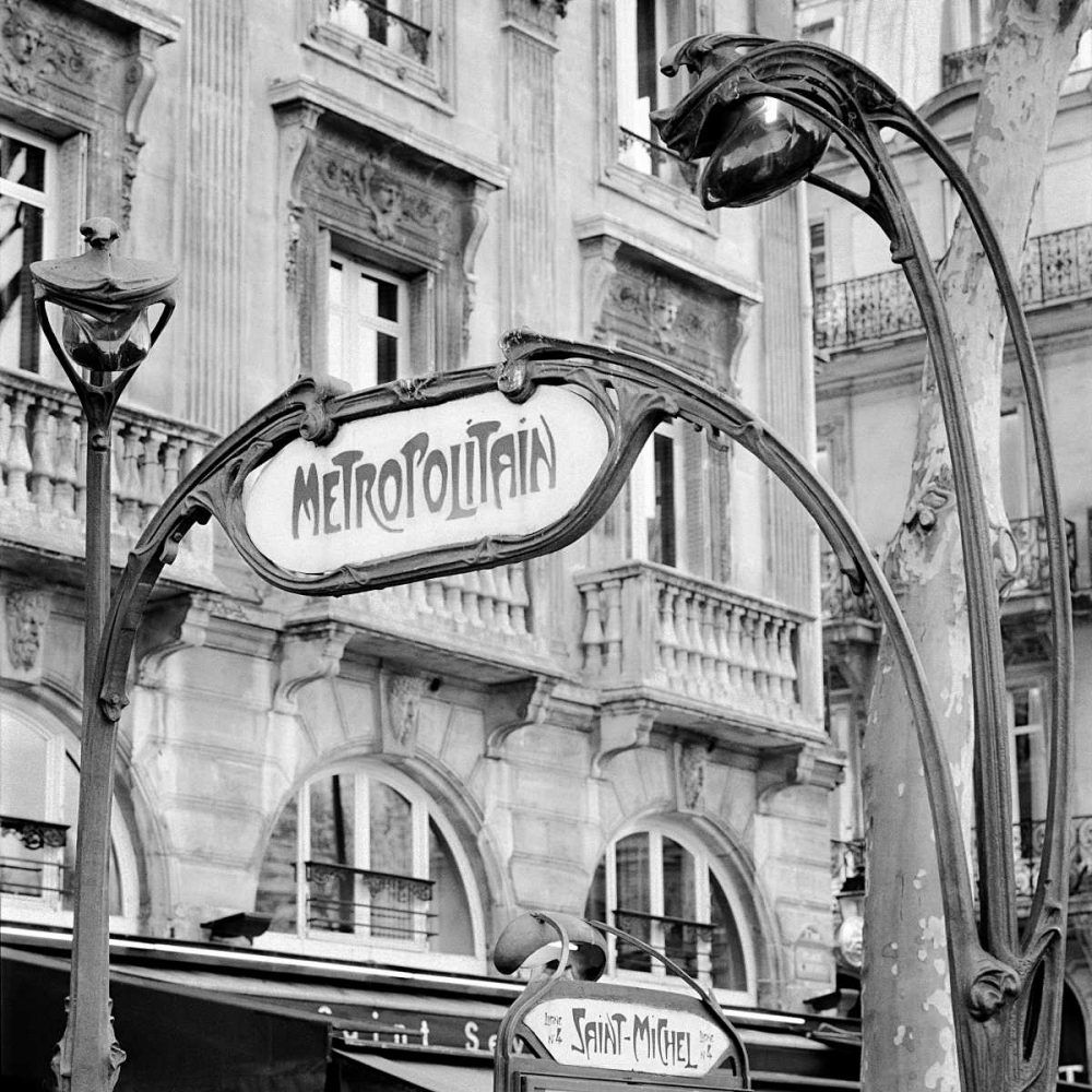 Metropolitain Paris - 2 art print by Alan Blaustein for $57.95 CAD