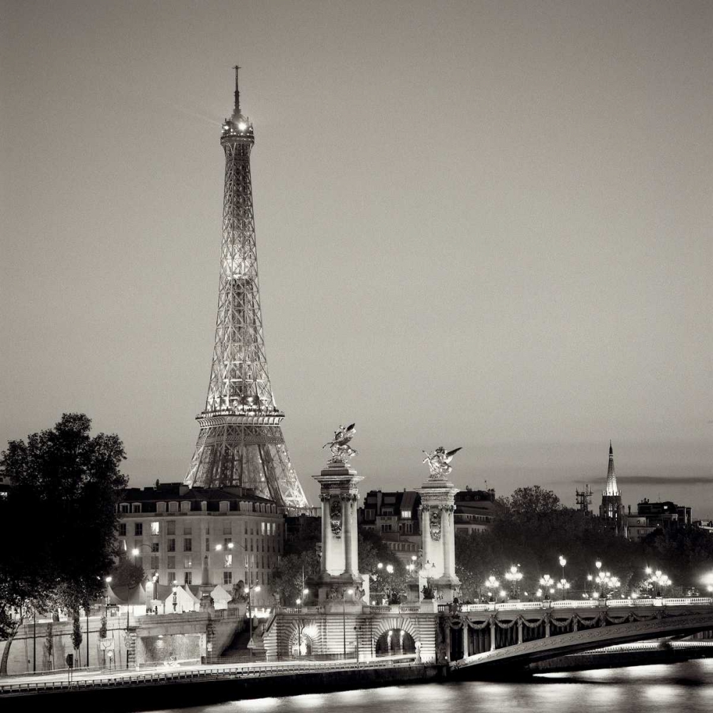 Pont Alexandre Trios art print by Alan Blaustein for $57.95 CAD