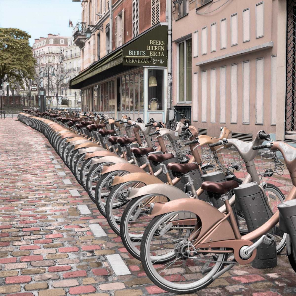 Paris City Ride #2 art print by Alan Blaustein for $57.95 CAD