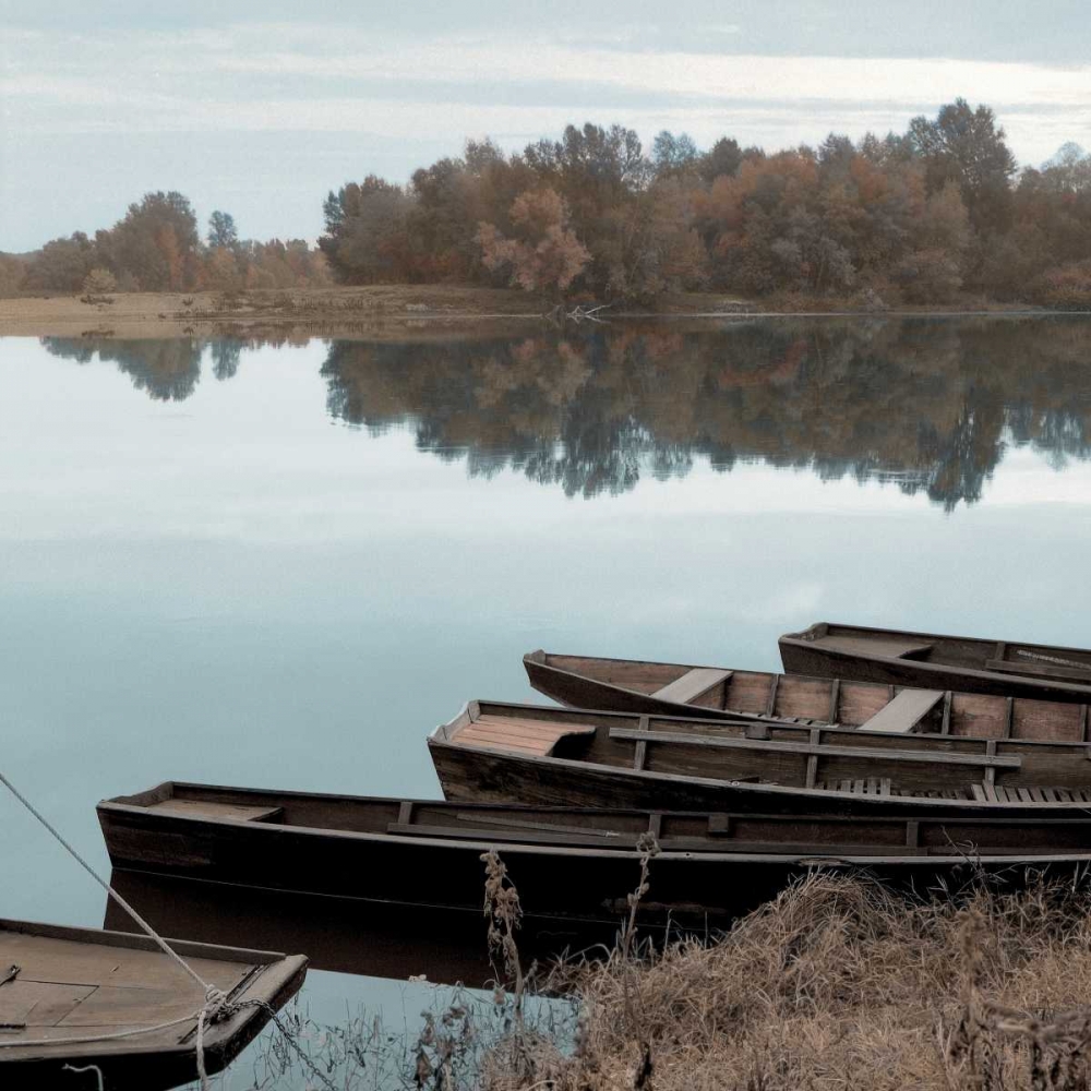 French Boats - 3 art print by Alan Blaustein for $57.95 CAD