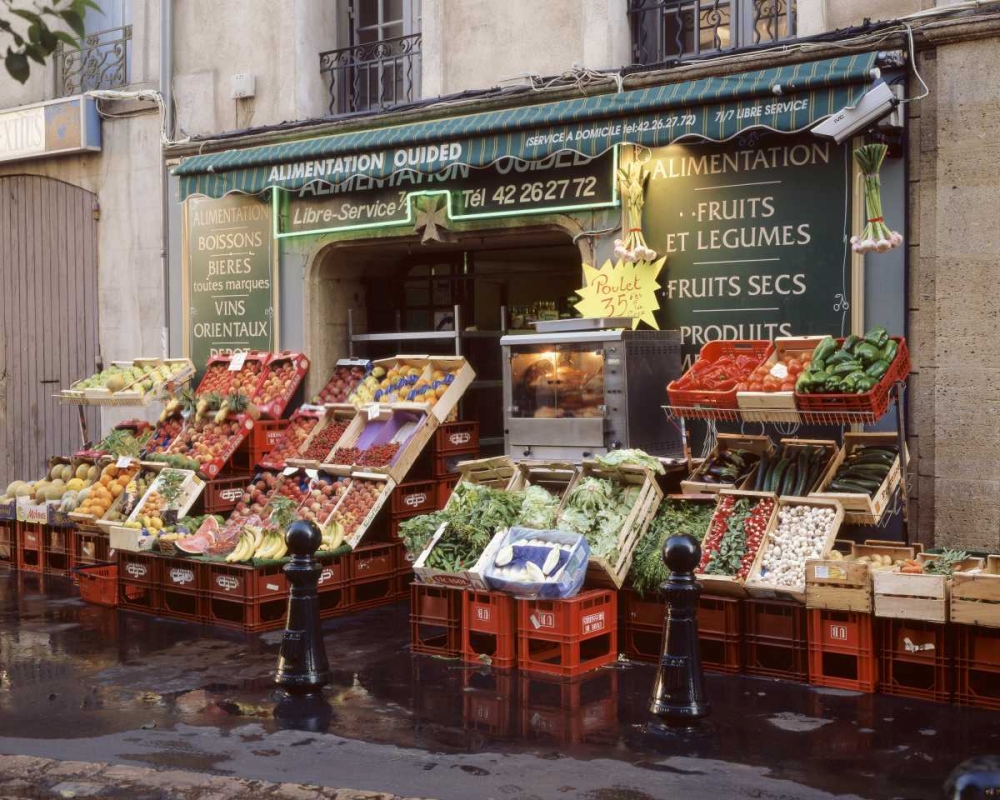 Marketplace - 42 art print by Alan Blaustein for $57.95 CAD