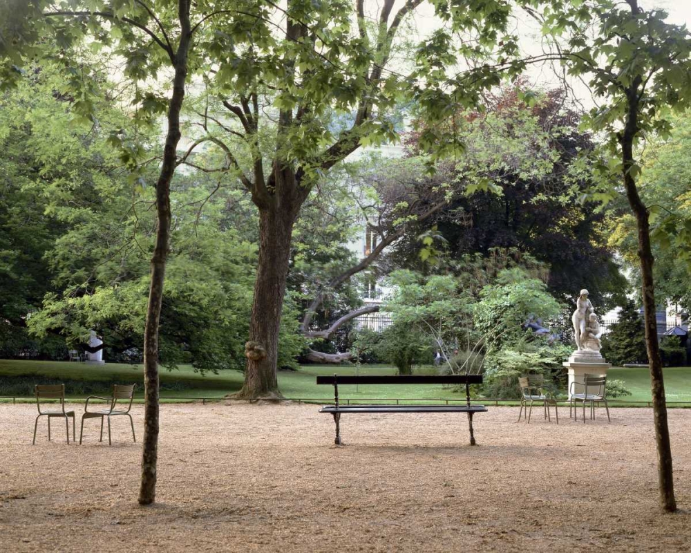 Banc de Jardin - 10 art print by Alan Blaustein for $57.95 CAD
