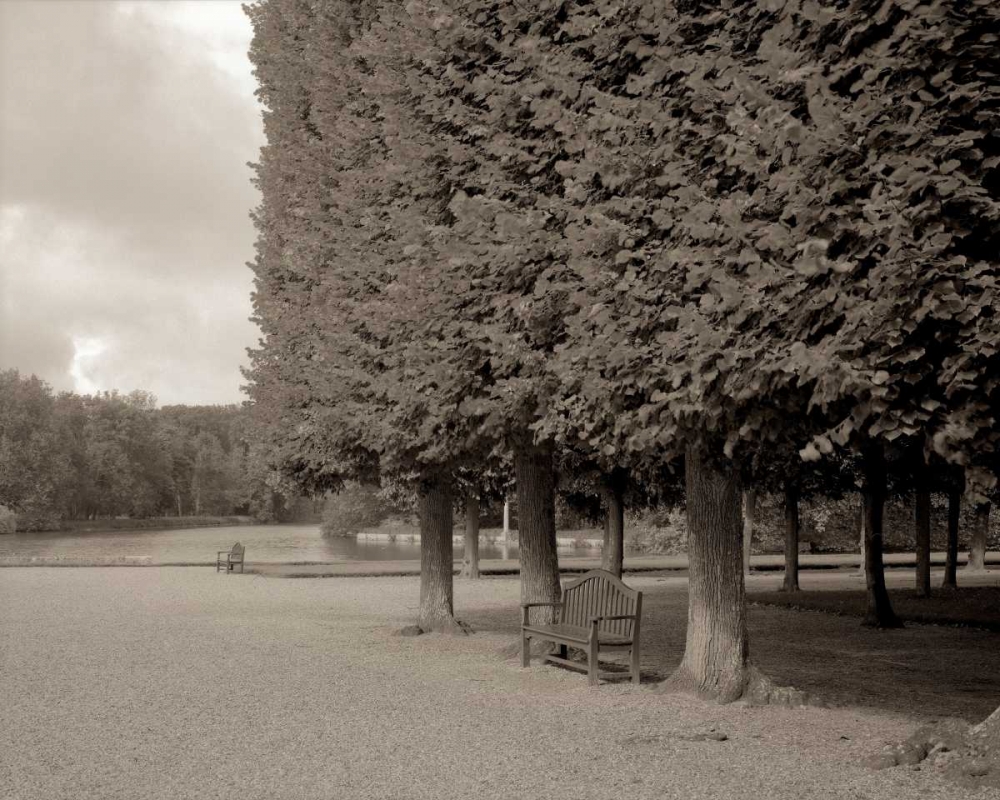 Banc de Jardin - 53 art print by Alan Blaustein for $57.95 CAD