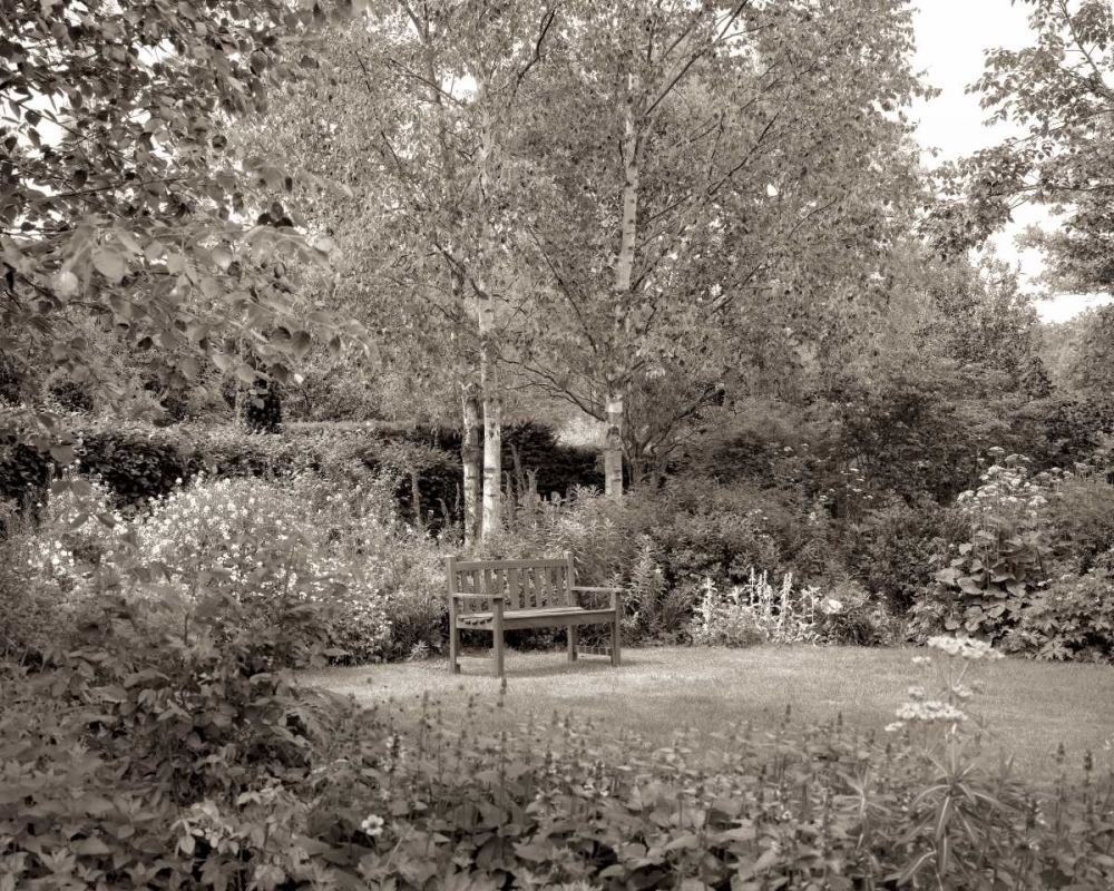 Banc de Jardin - 58 art print by Alan Blaustein for $57.95 CAD