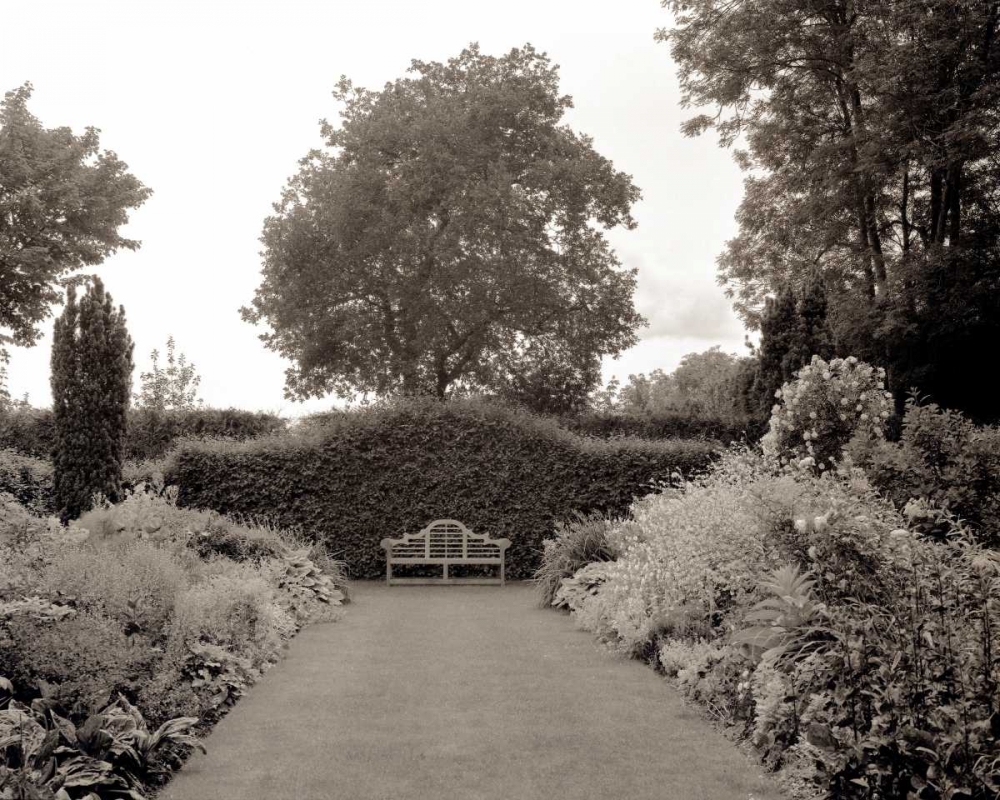 Banc de Jardin - 61 art print by Alan Blaustein for $57.95 CAD