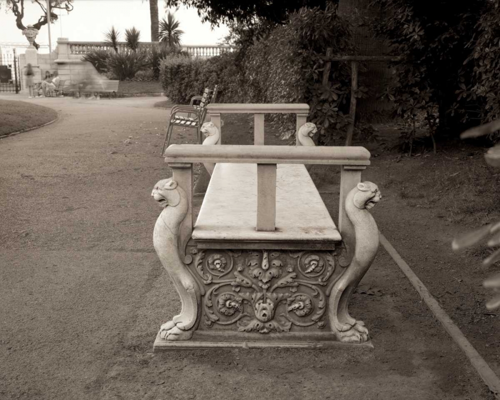 Banc de Jardin - 85 art print by Alan Blaustein for $57.95 CAD
