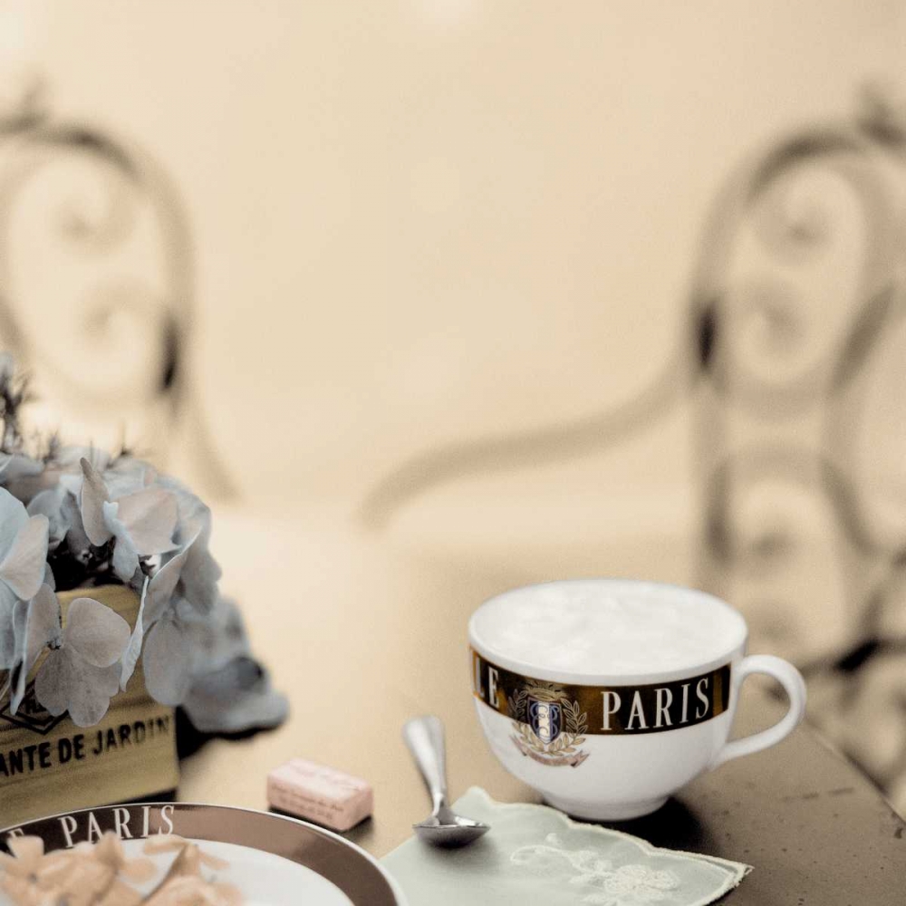 Paris Cafe de Jardin art print by Alan Blaustein for $57.95 CAD