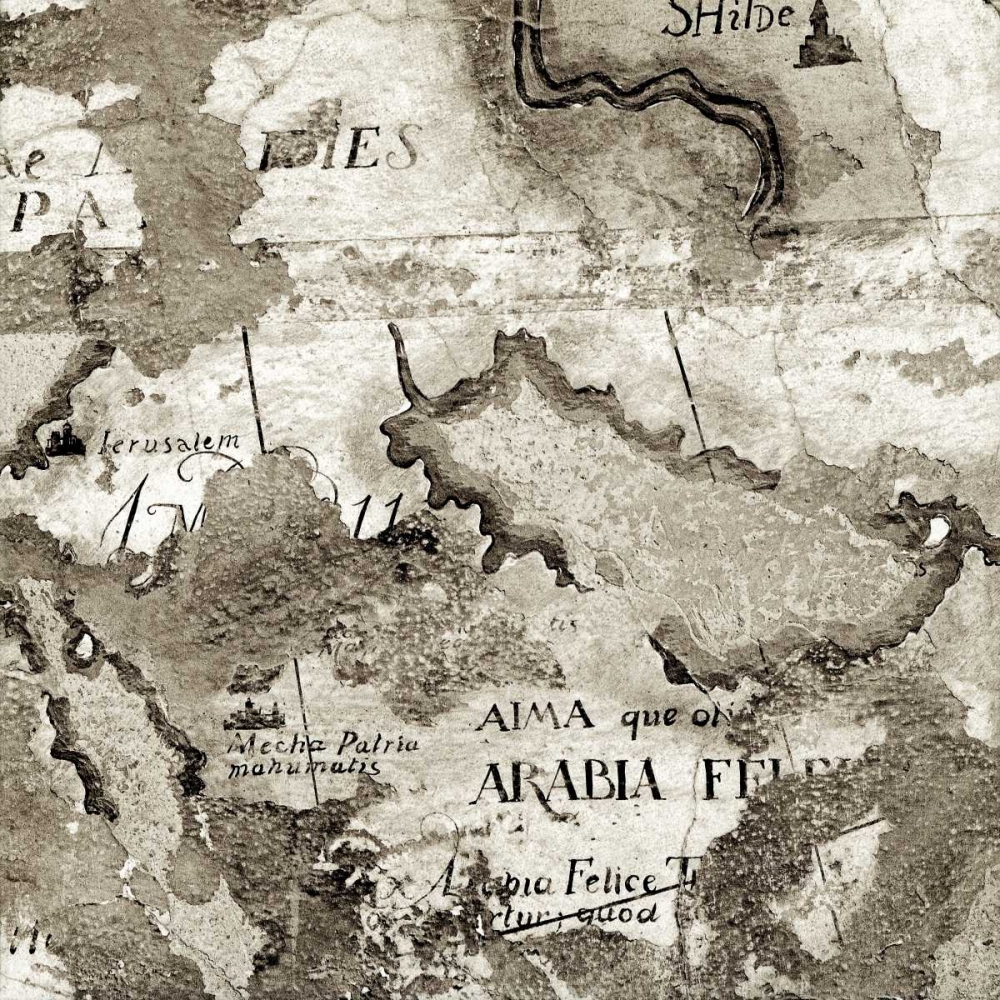 La Mappa - 2 art print by Alan Blaustein for $57.95 CAD