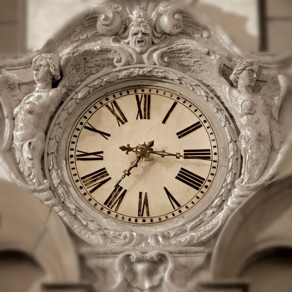 il Grande Orologio - 2 Color art print by Alan Blaustein for $57.95 CAD