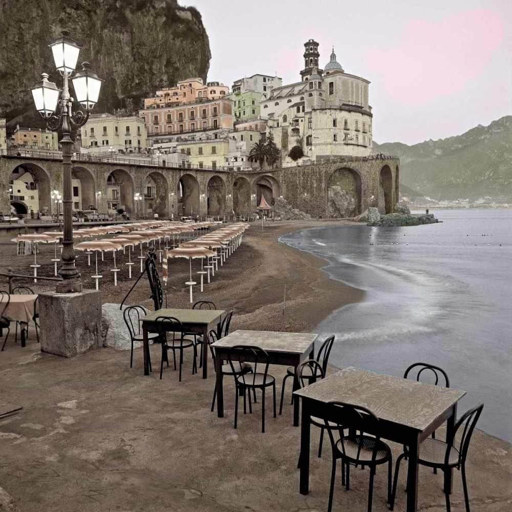 Atrani Caffe - 5 art print by Alan Blaustein for $57.95 CAD