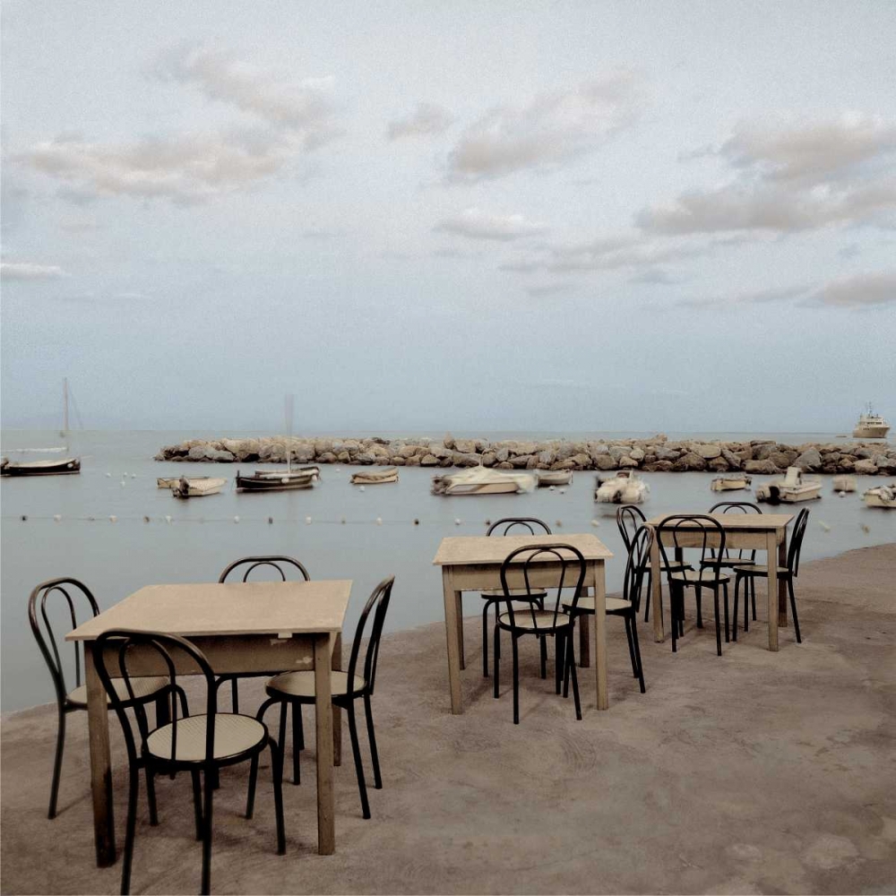 Atrani Caffe - 3 art print by Alan Blaustein for $57.95 CAD