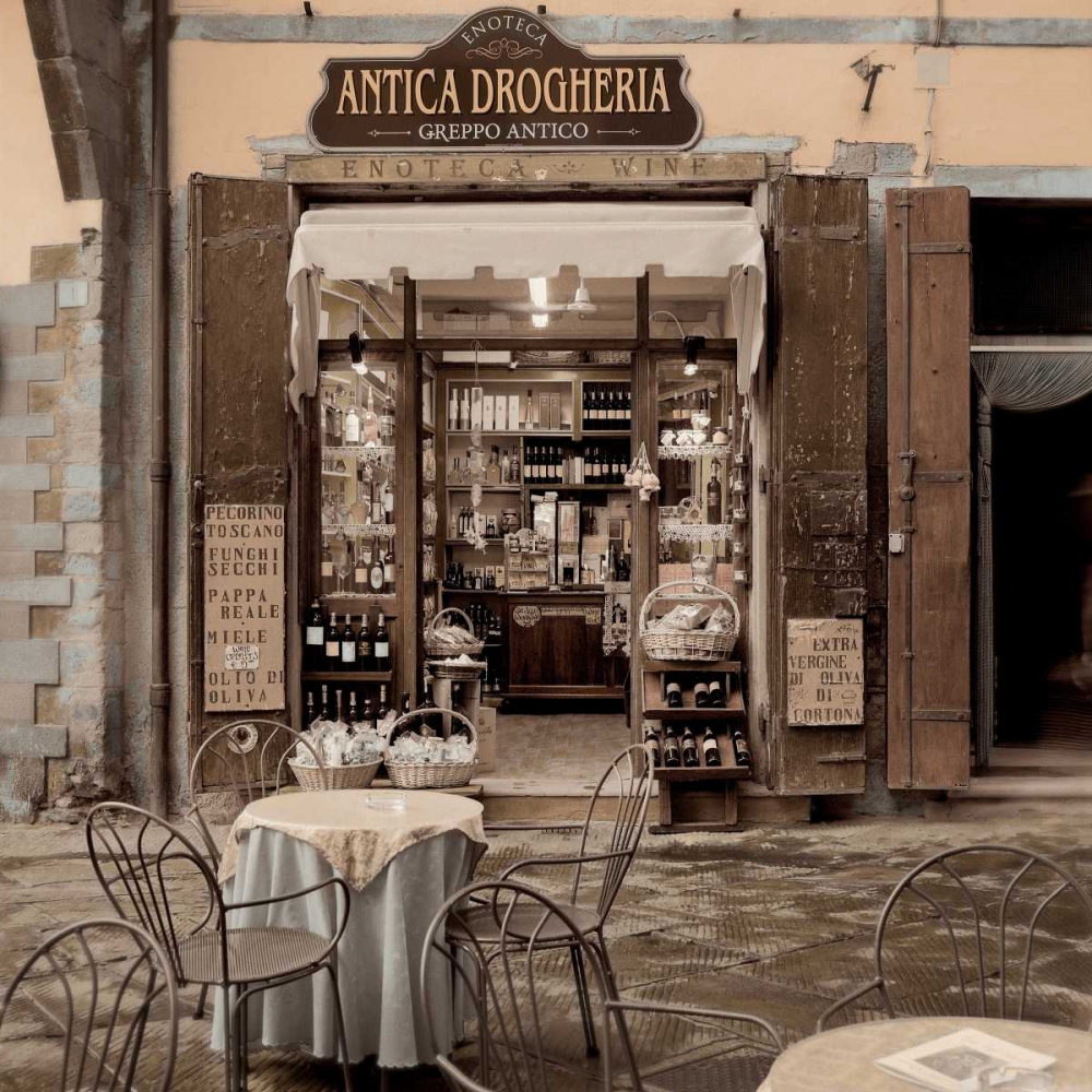 Tuscany Caffe - 11 art print by Alan Blaustein for $57.95 CAD