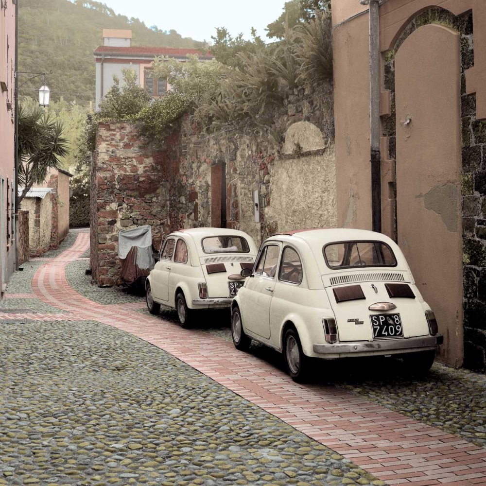 Fiat 500s art print by Alan Blaustein for $57.95 CAD