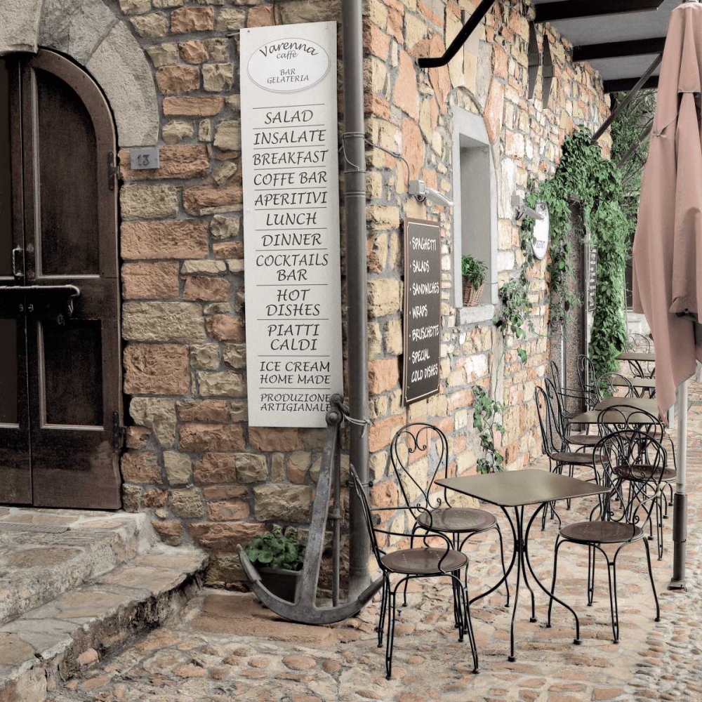 Varenna Caffe- 1 art print by Alan Blaustein for $57.95 CAD