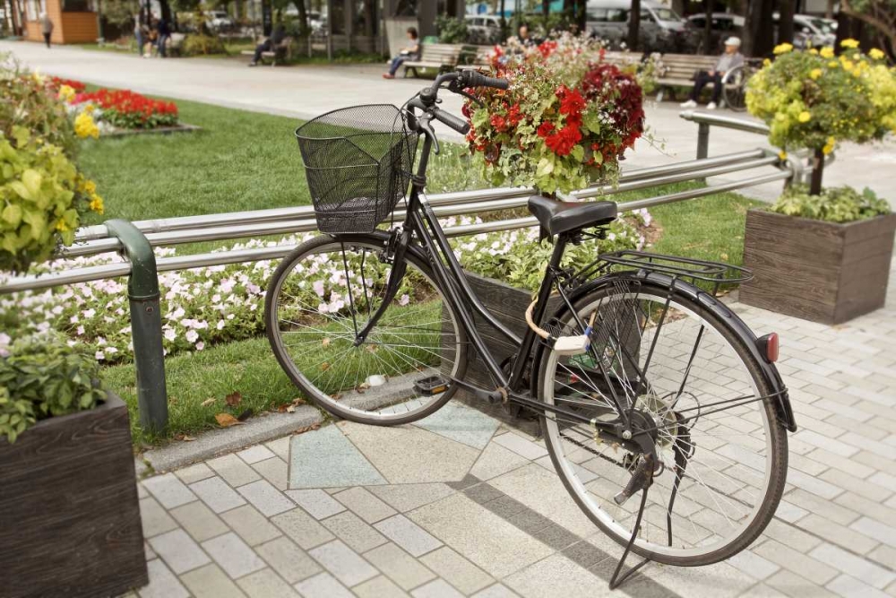 Japan Bicycle - 6 art print by Alan Blaustein for $57.95 CAD