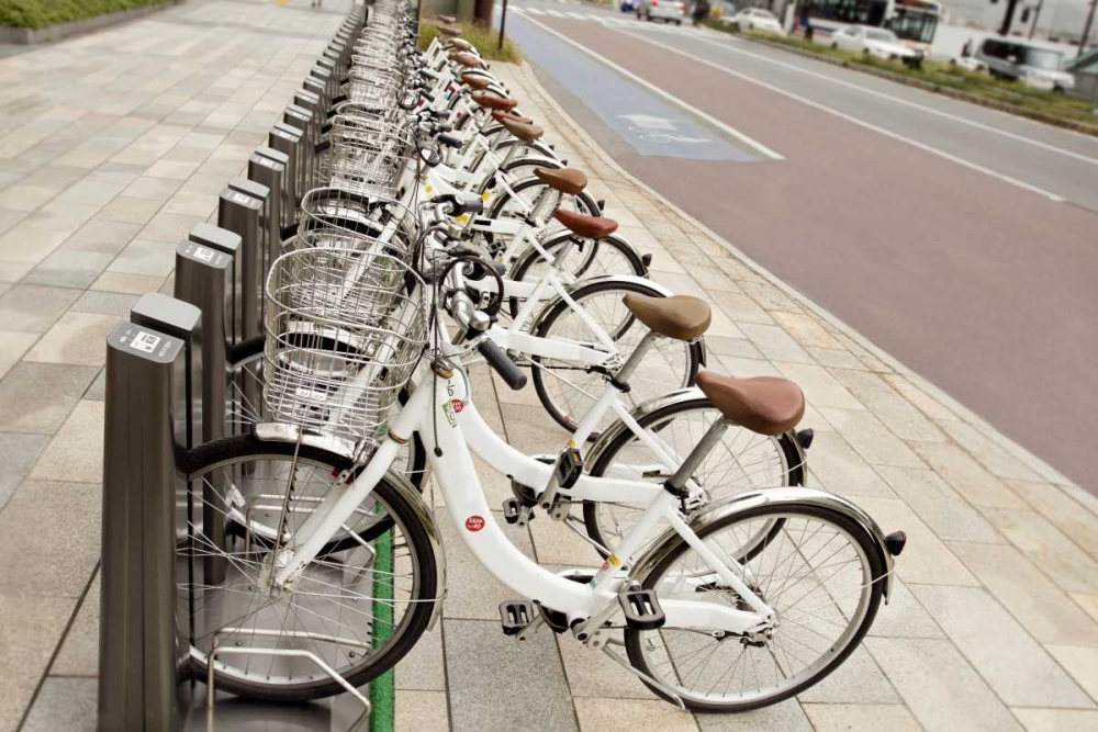 Japan Bicycle - 7 art print by Alan Blaustein for $57.95 CAD