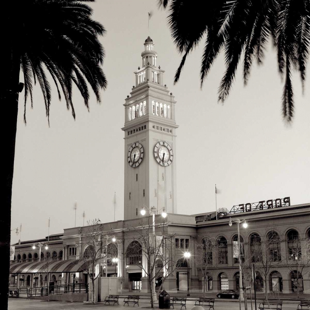 Ferry Building - 3 art print by Alan Blaustein for $57.95 CAD