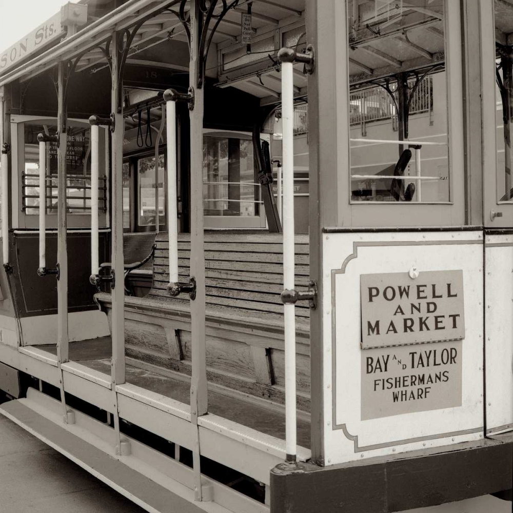 Cable Car Interior - 6 art print by Alan Blaustein for $57.95 CAD