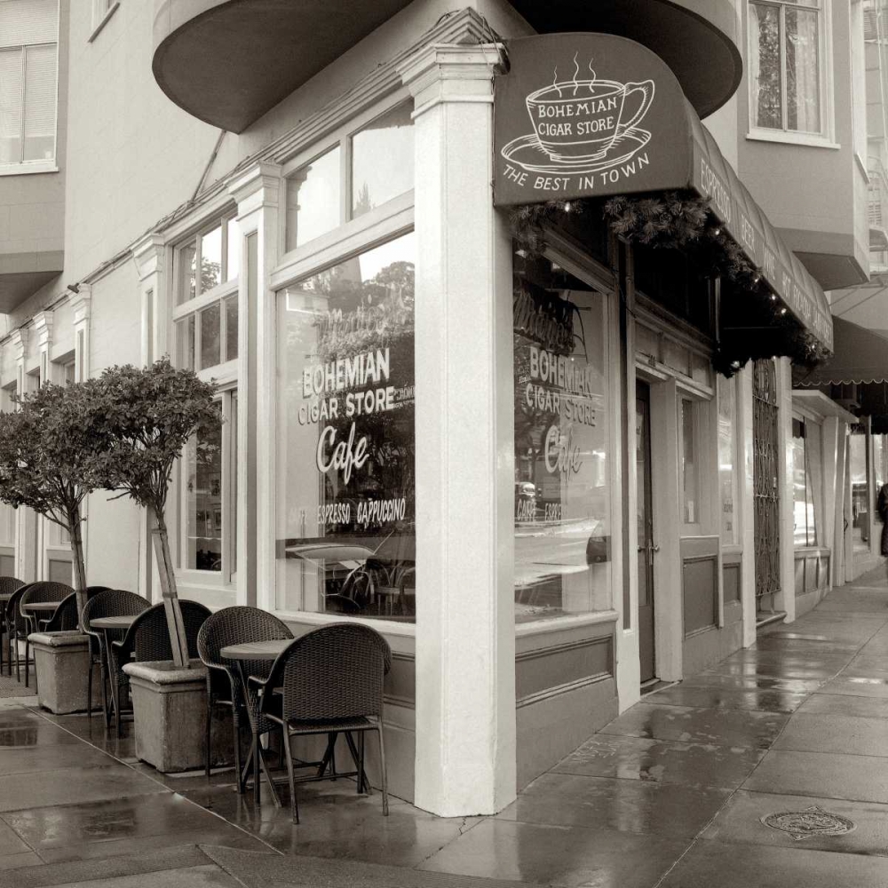 Marioâ€™s Cigar Store - 2 art print by Alan Blaustein for $57.95 CAD