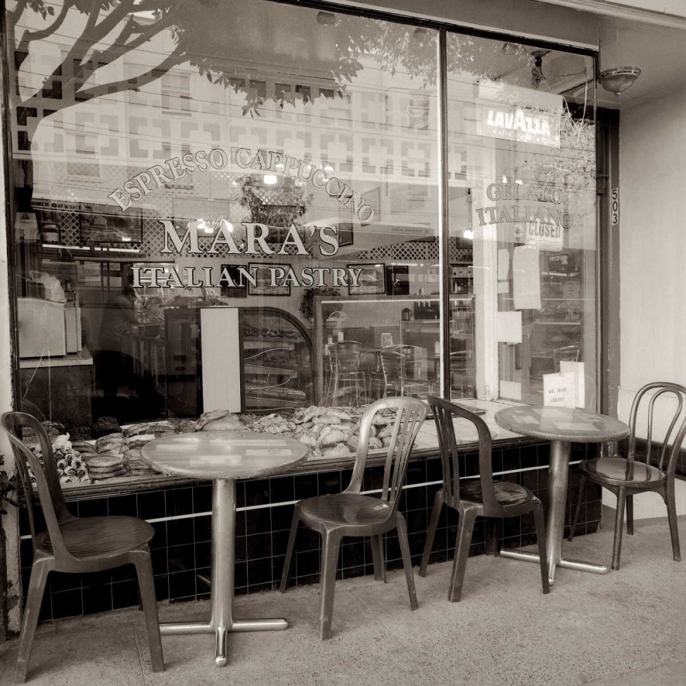 Maraâ€™s Caffe - 1 art print by Alan Blaustein for $57.95 CAD