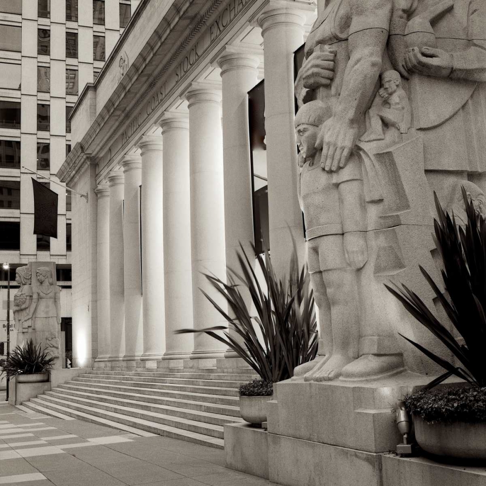 Stock Exchange - 3 art print by Alan Blaustein for $57.95 CAD