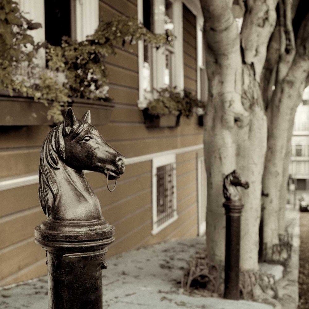 Hitching Post - 5 art print by Alan Blaustein for $57.95 CAD