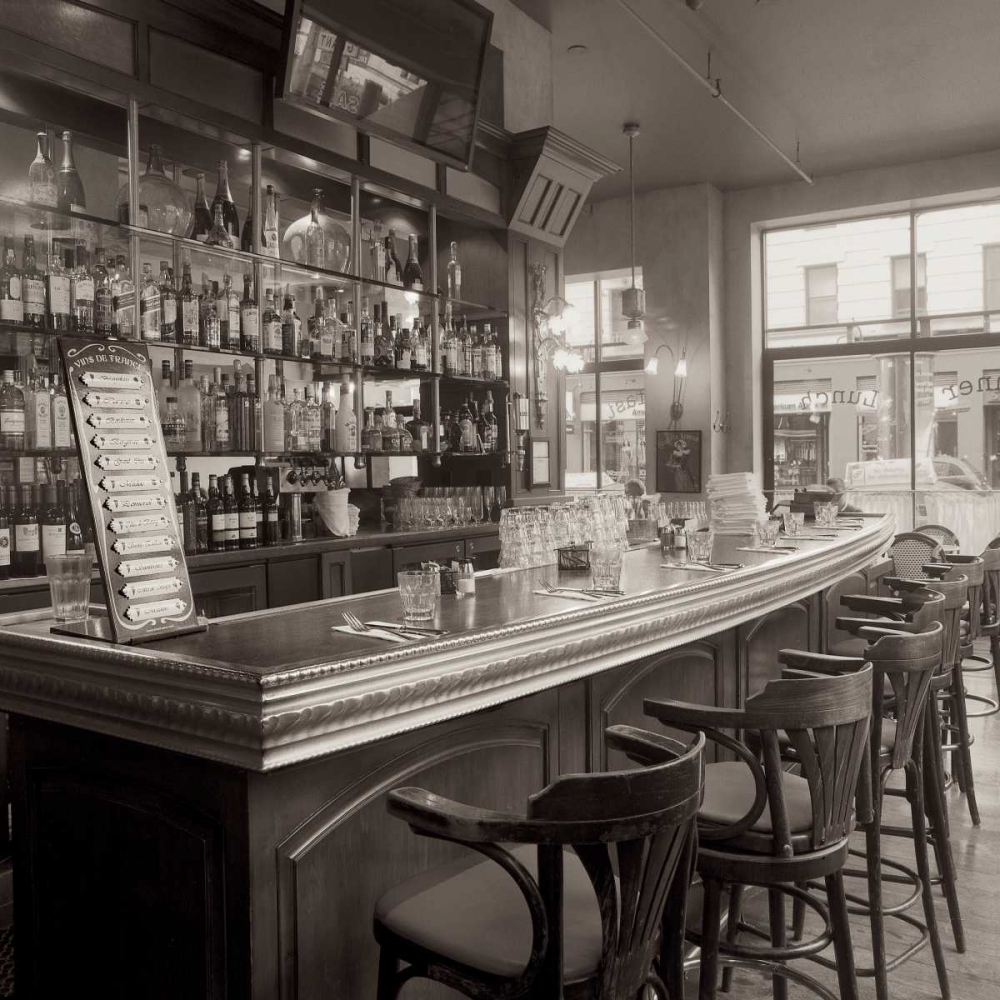 La Colombre Cafe - 3 art print by Alan Blaustein for $57.95 CAD