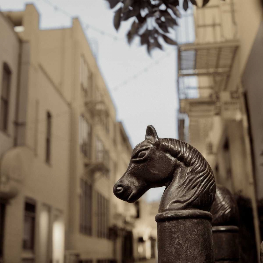 Hitching Post - 3 art print by Alan Blaustein for $57.95 CAD
