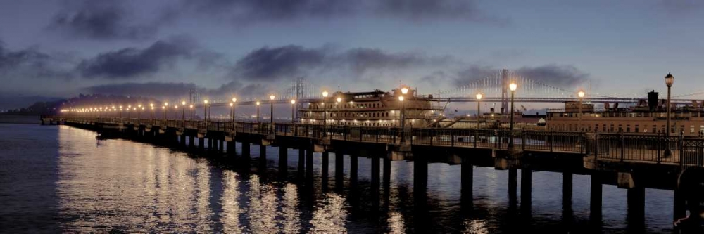 Broadway Pier Pano - 118 art print by Alan Blaustein for $57.95 CAD