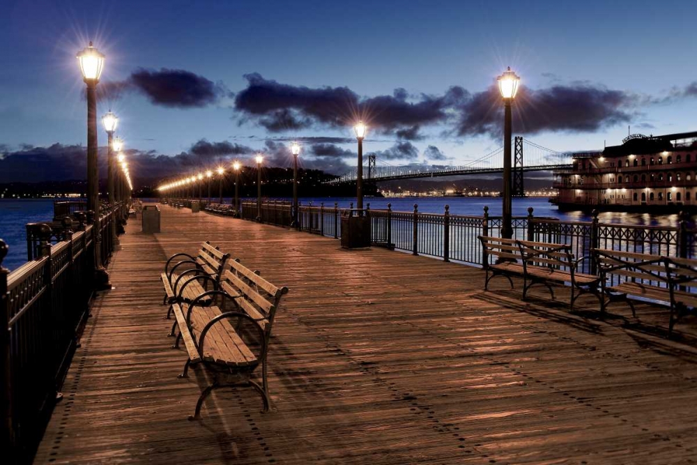 Broadway Pier - 22 art print by Alan Blaustein for $57.95 CAD