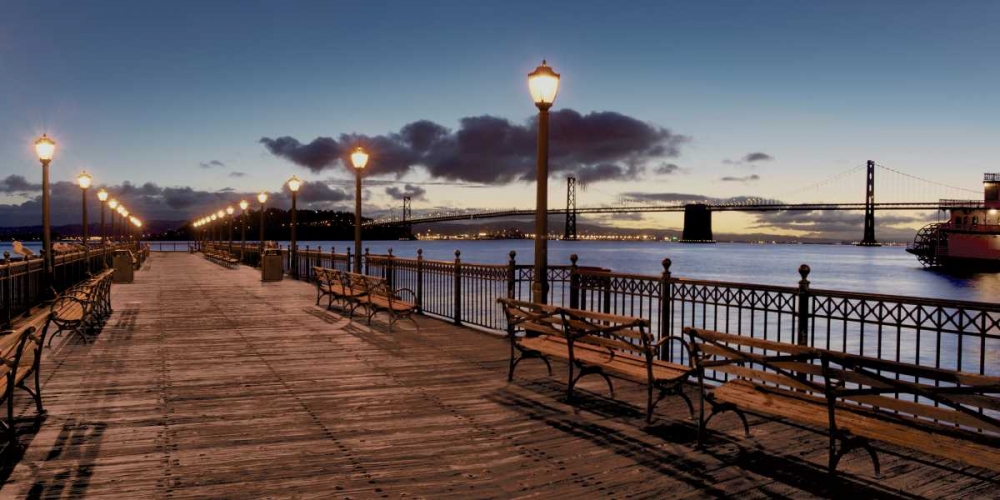 Broadway Pier Pano - 114 art print by Alan Blaustein for $57.95 CAD