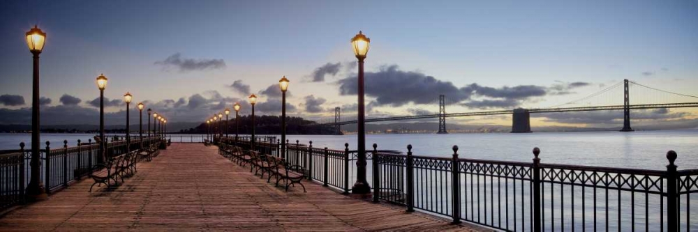 Broadway Pier Pano - 115 art print by Alan Blaustein for $57.95 CAD