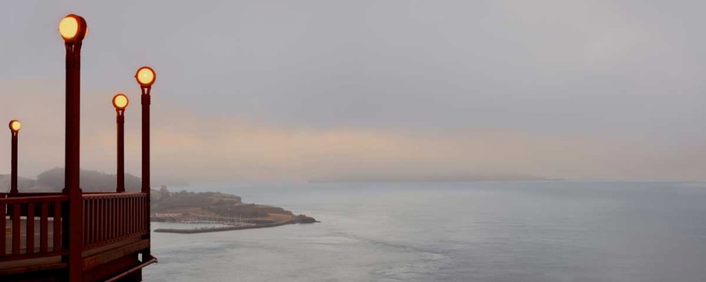Golden Gate Bridge Pano - 129 art print by Alan Blaustein for $57.95 CAD