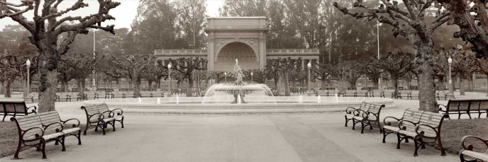 Golden Gate Park Pano - 2 art print by Alan Blaustein for $57.95 CAD