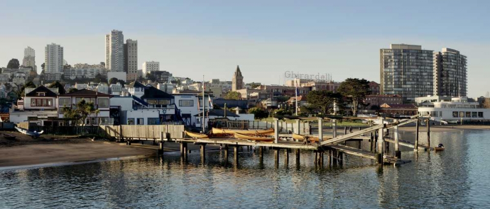 Aquatic Park Pano - 127 art print by Alan Blaustein for $57.95 CAD