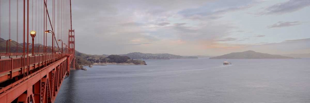 Golden Gate Bridge Pano - 122 art print by Alan Blaustein for $57.95 CAD