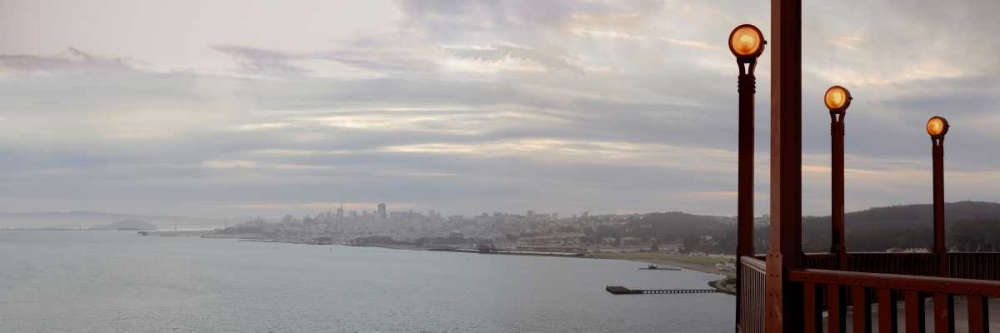 Golden Gate Bridge Pano - 123 art print by Alan Blaustein for $57.95 CAD