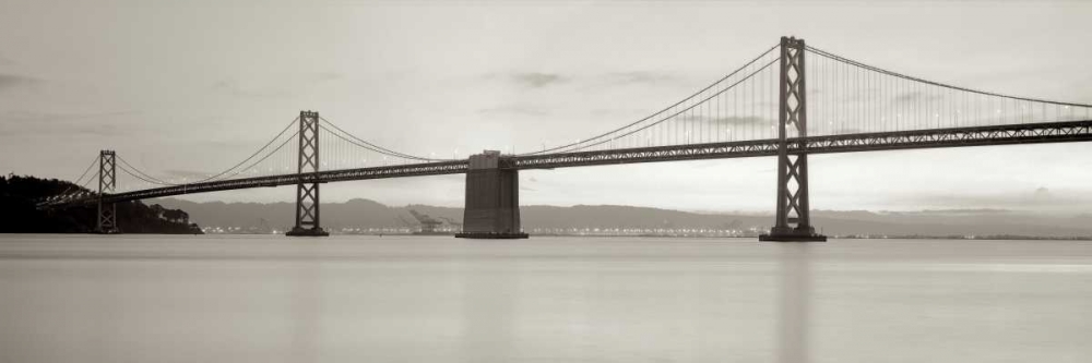 Bay Bridge Pano - 1 art print by Alan Blaustein for $57.95 CAD