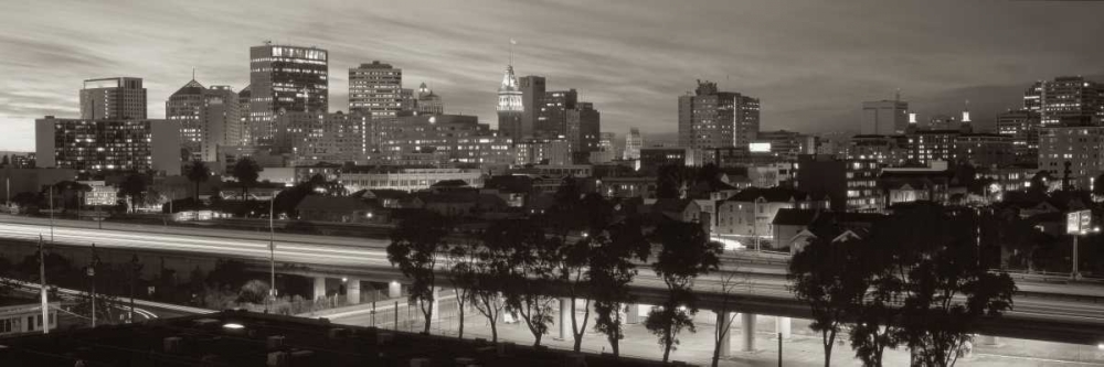 Oakland Pano - 1 art print by Alan Blaustein for $57.95 CAD