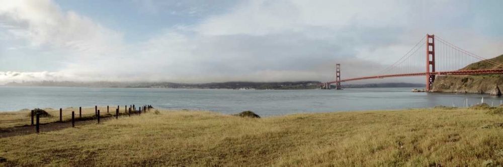 Golden Gate Bridge Pano - 104 art print by Alan Blaustein for $57.95 CAD